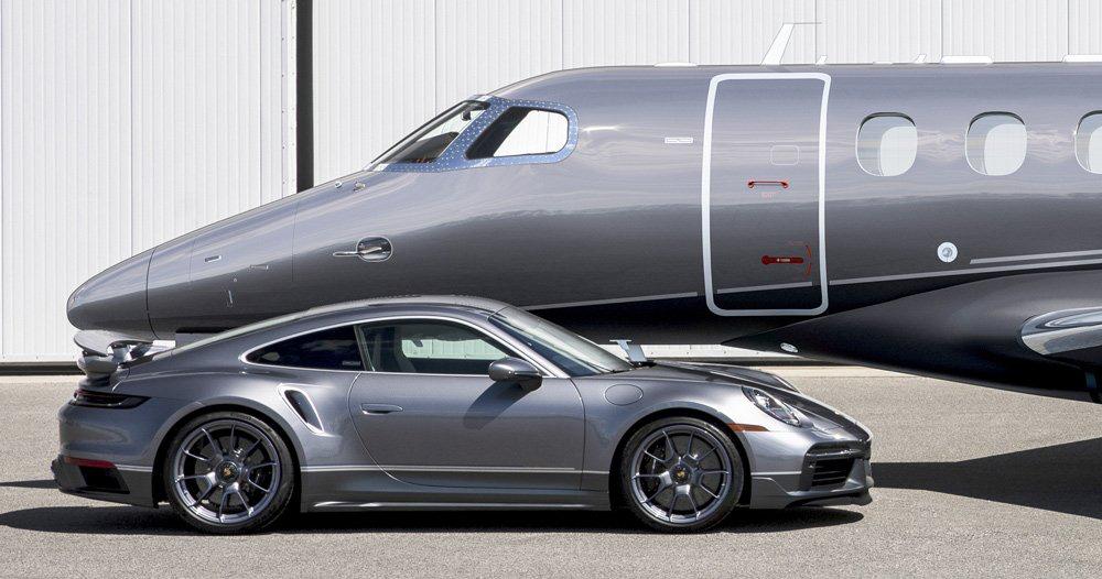 Embraer e Porsche anunciam colaboração em projeto para criar edição limitada "Duet"