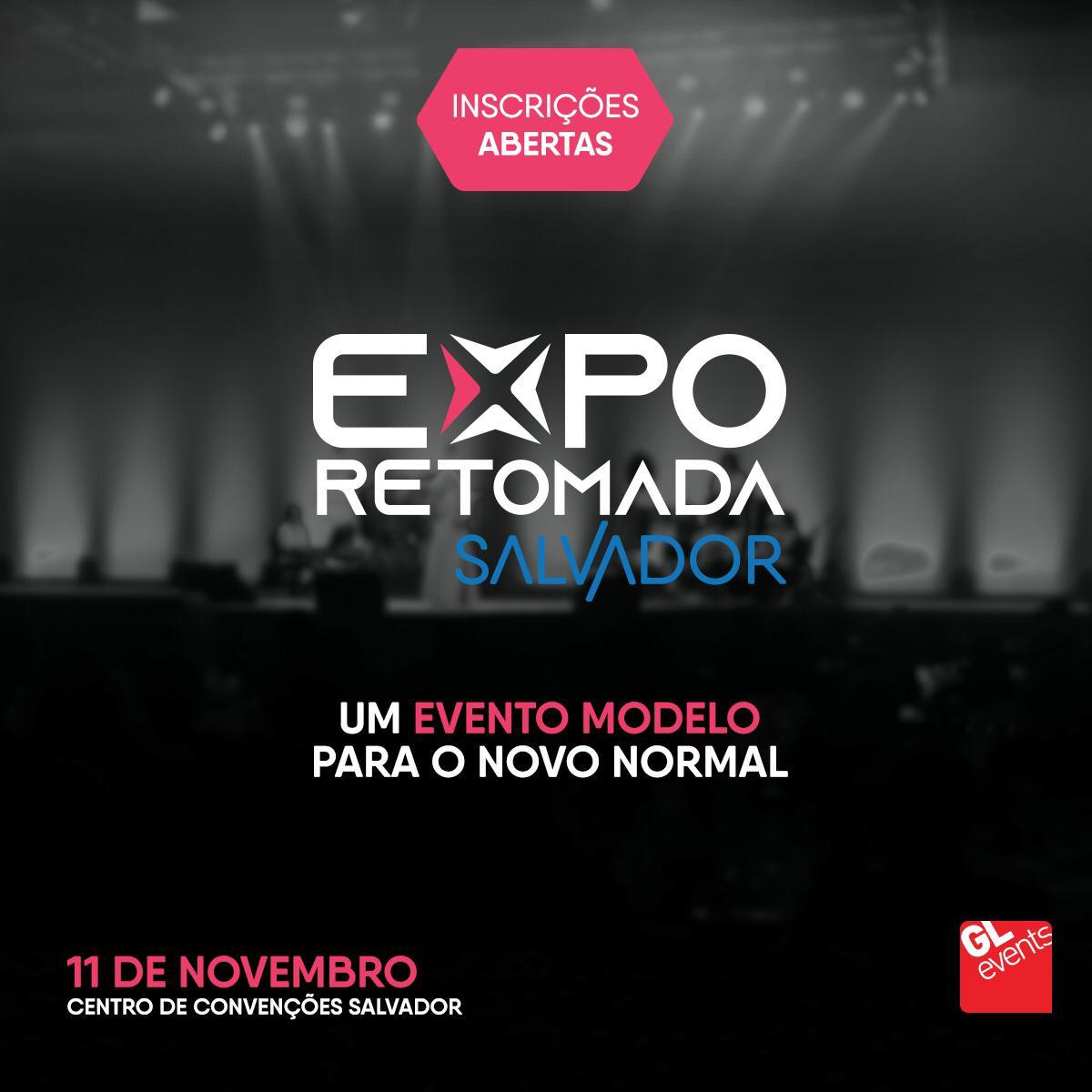 Centro de Convenções Salvador fecha parceria com a TMS - Testes Moleculares do Grupo ETG, oferece teste gratuito para todos os participantes da Expo Retomada Salvador, e confirma palestrantes nacionais e internacionais.