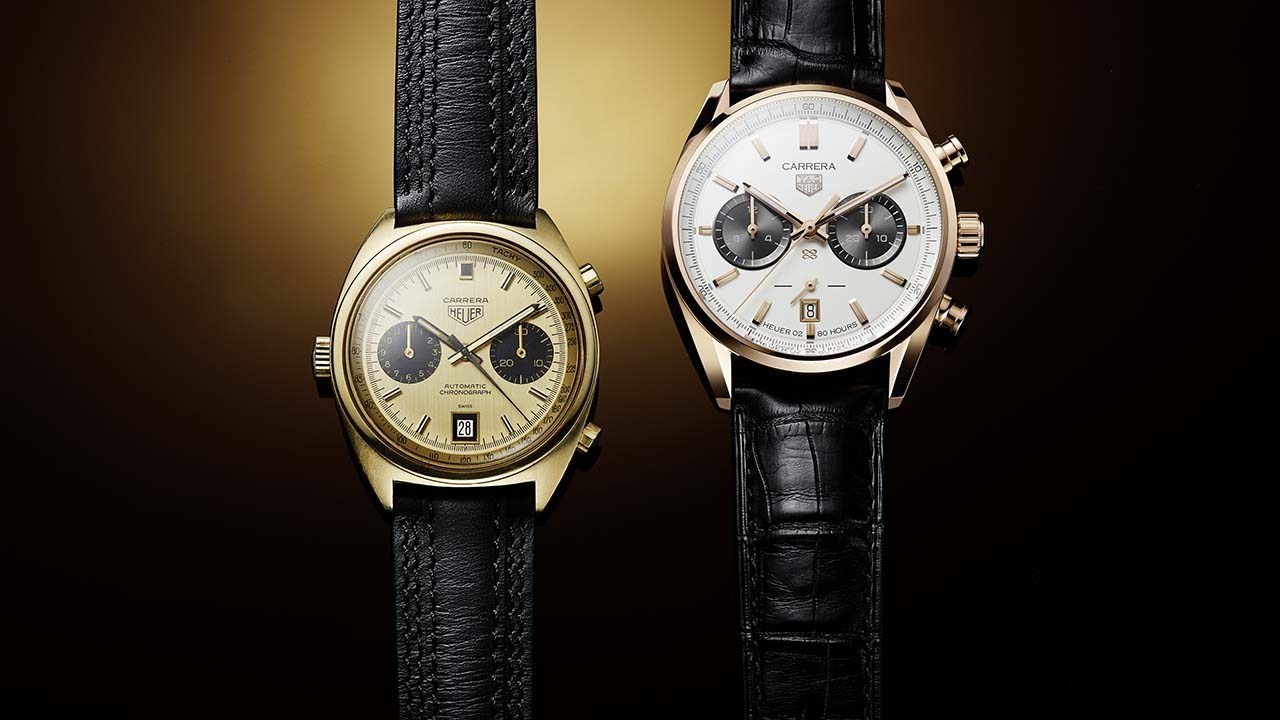 TAG Heuer celebra Jack Heuer com um cronógrafo em ouro de edição limitada