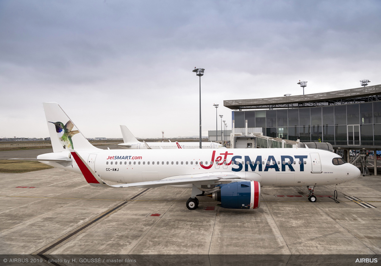 JetSMART recebe primeira aeronave movida a Biocombustível