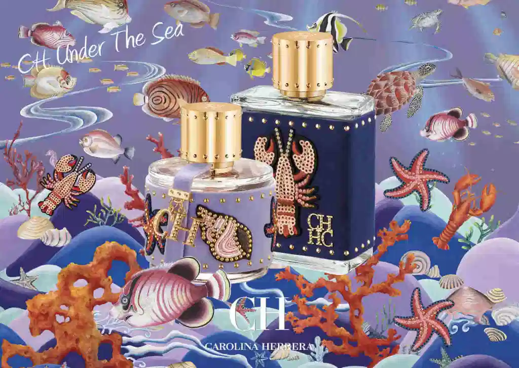 Carolina Herrera lança fragrâncias Under The Sea