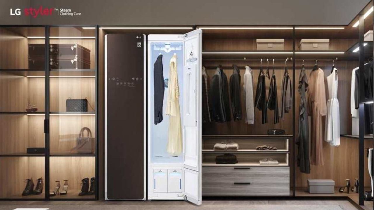 LG lança o primeiro “closet inteligente” com sistema de tratamento de roupas a vapor do Brasil