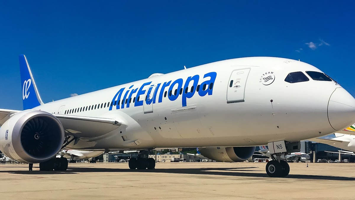 Air Europa retomará voos entre Salvador e Madri em 20 de julho