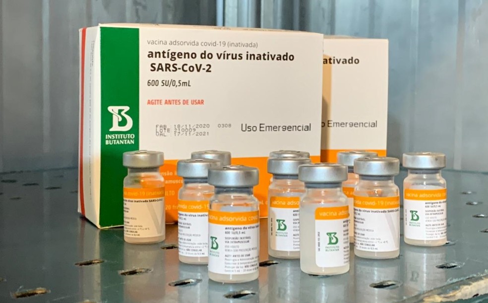 Butantan entrega mais 1 milhão de doses da Coronavac ao Ministério da Saúde