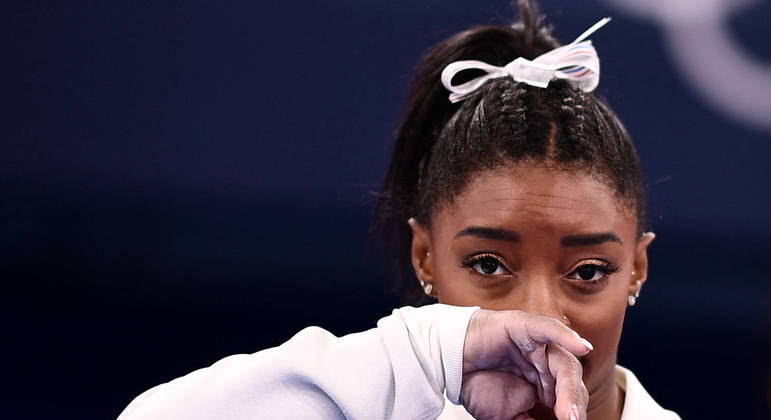 Simone Biles desiste de participar da final do solo