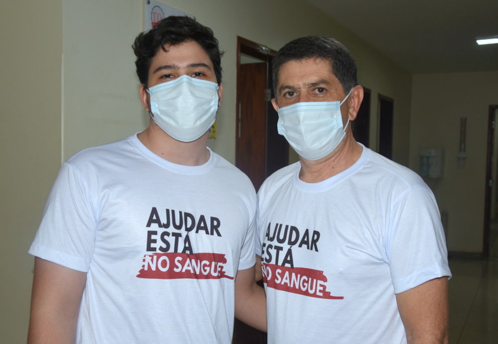 Pais doadores de sangue são homenageados em Salvador