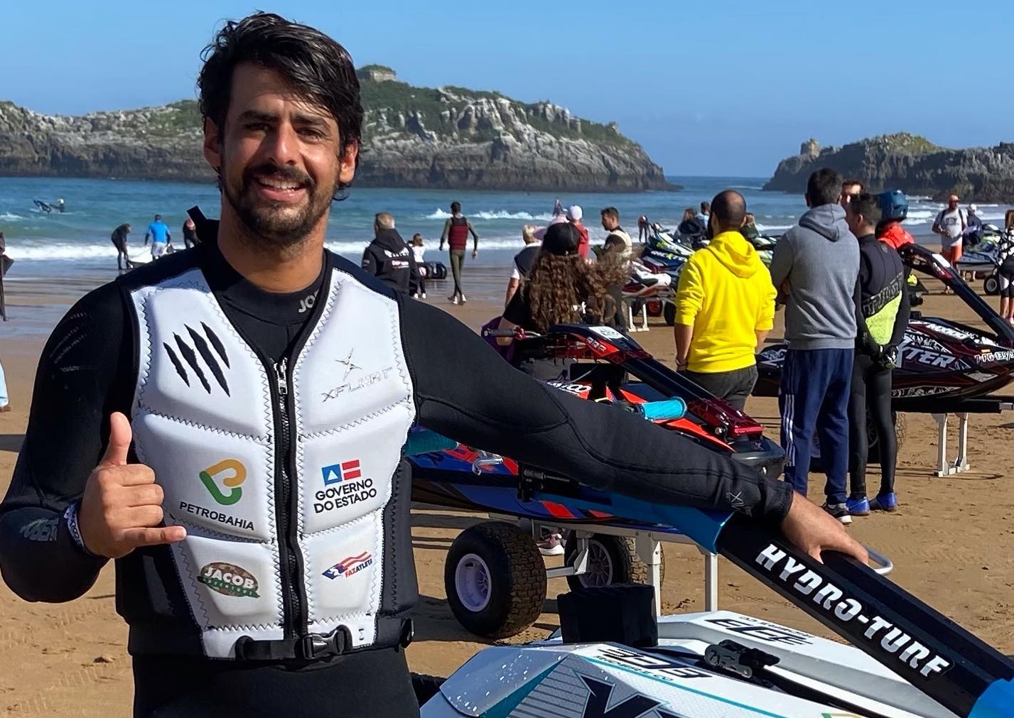 Bruno Jacob fica entre os Top 5 no Mundial de Motosurf