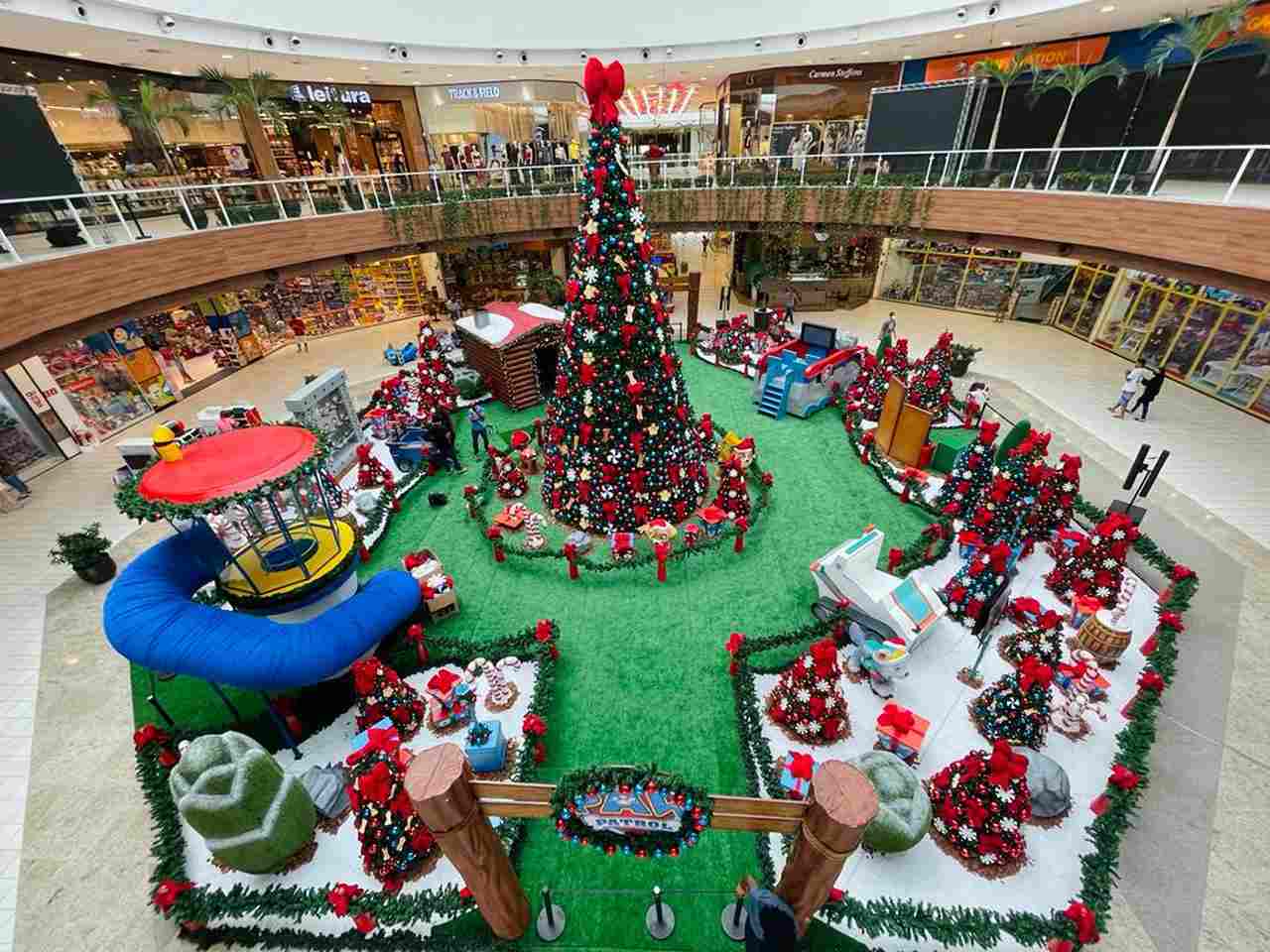 Shopping Paralela estreia programação de Natal neste sábado