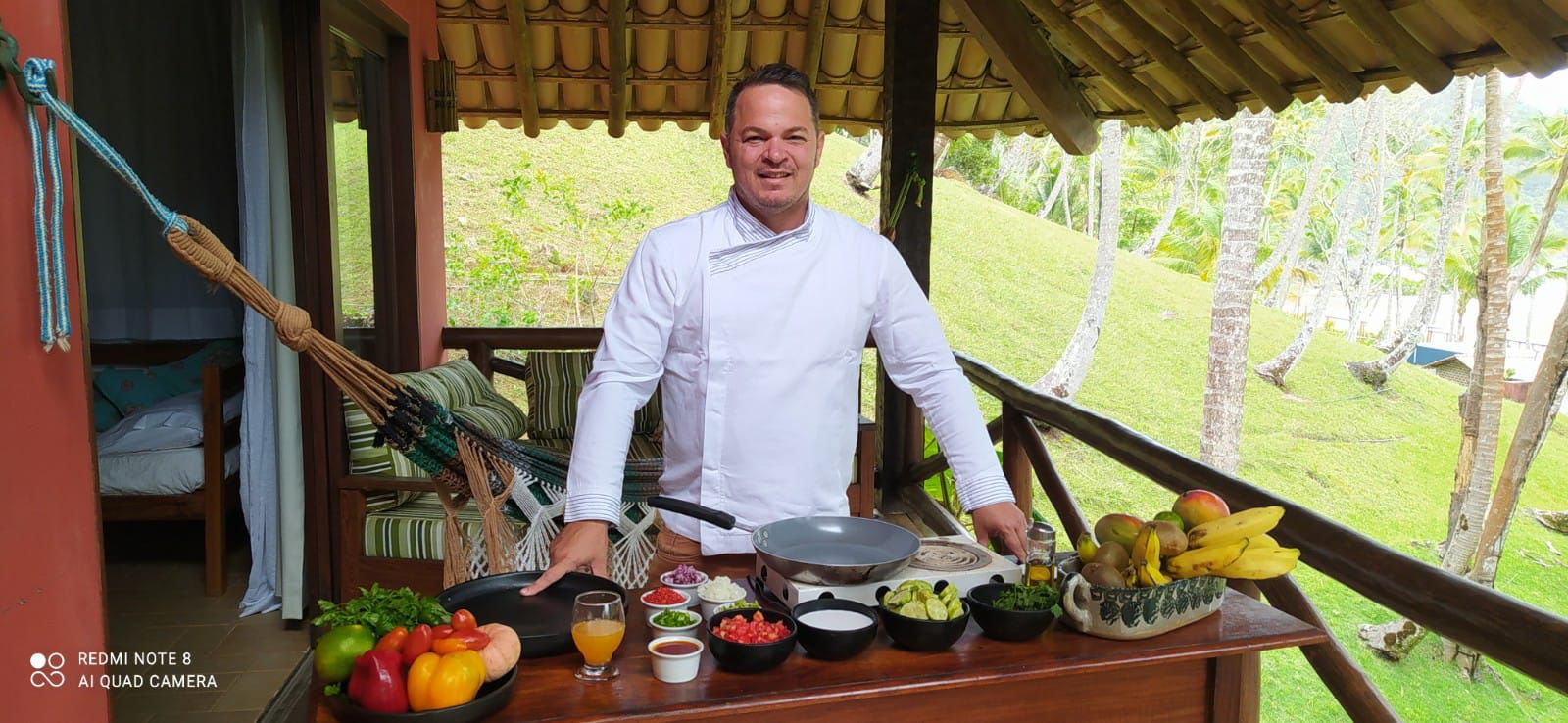 Chef Junior França assume a cozinha do Itacaré Eco Resort