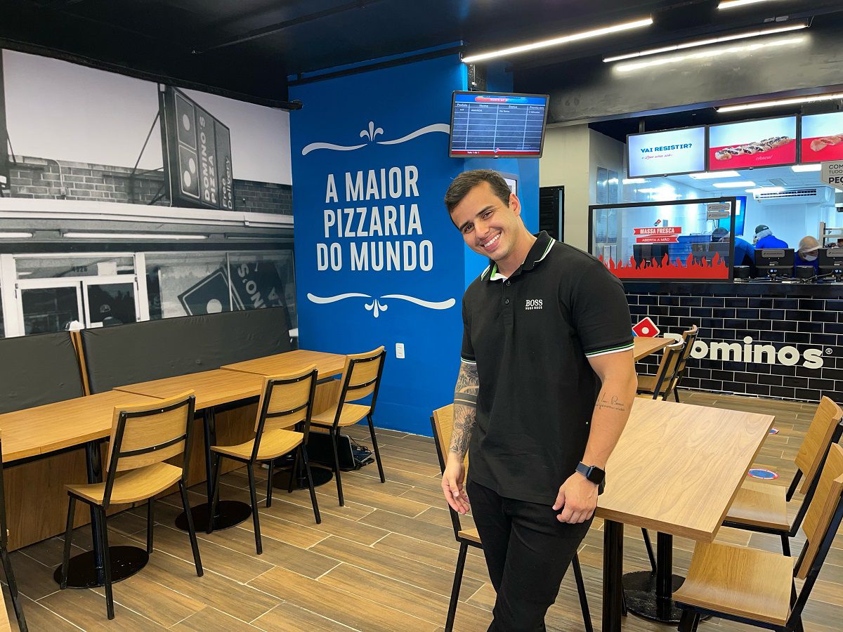 Nova franquia Domino´s Pizza chega ao bairro de Brotas nas mãos de jovem empresário