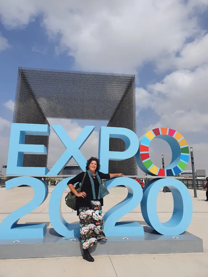 Baiana na Expo Dubai brilha ao falar sobre Acústica