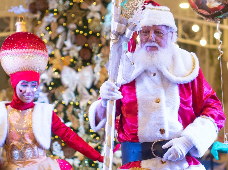 Papai Noel do Shopping Paseo entregará doações na Fundação José Silveira