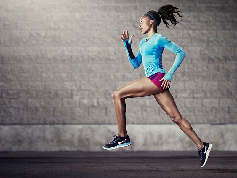 Mulher atleta também menstrua