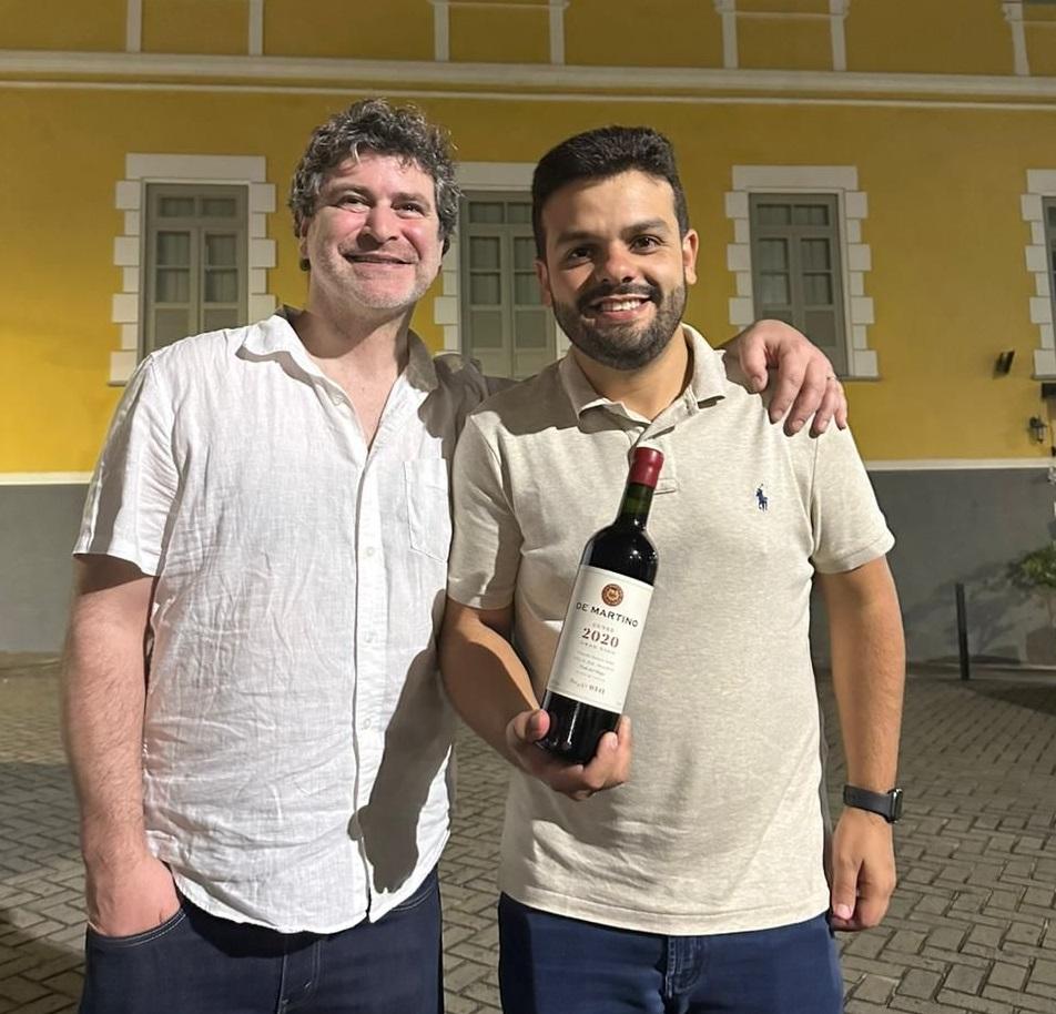 Representante da De Martino, uma das mais importantes vinícolas do Chile, visita Salvador