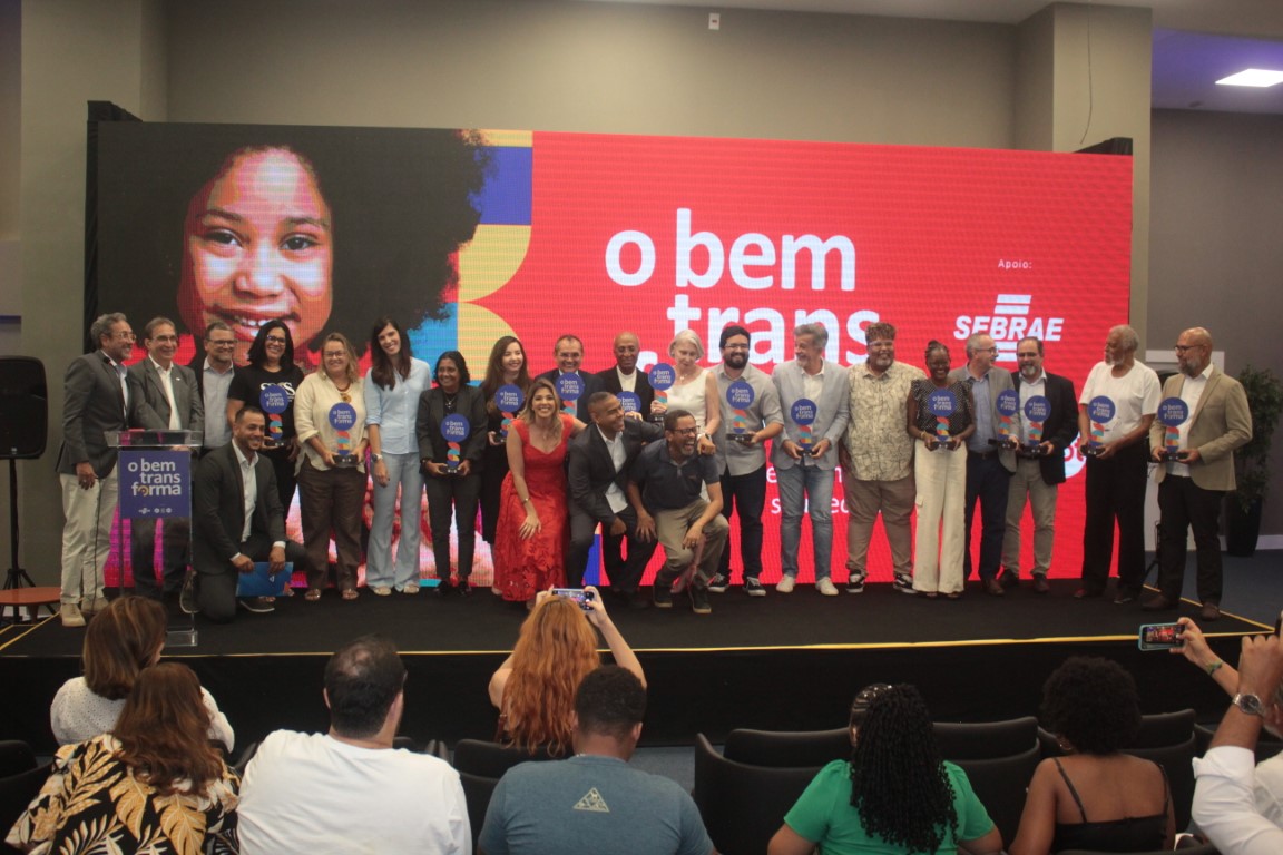 TV Aratu homenageia empreendedores sociais pelo bem que fazem à Bahia