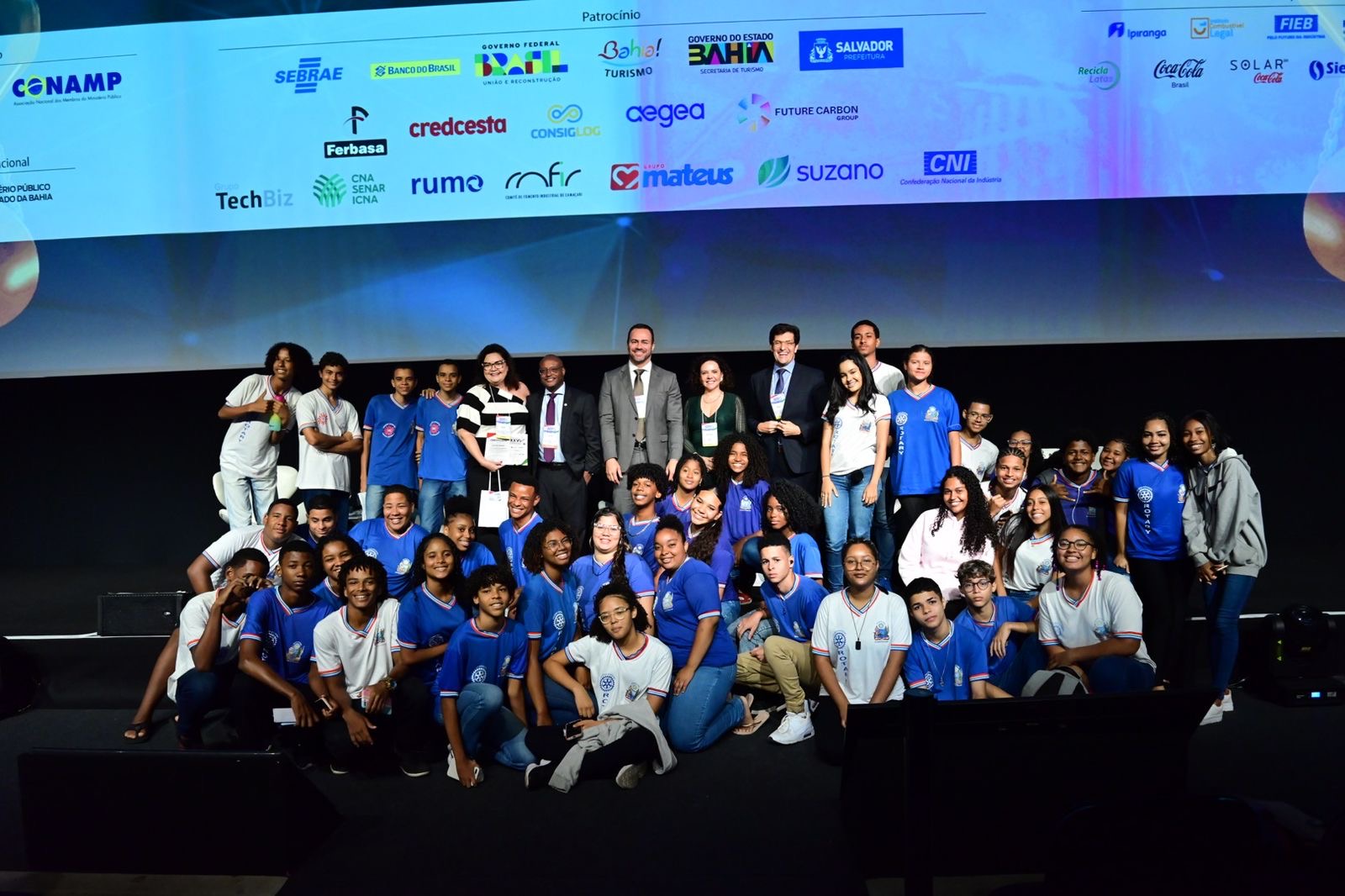 Alunos de escolas públicas participam do XXV Congresso Nacional do MP, em Salvador