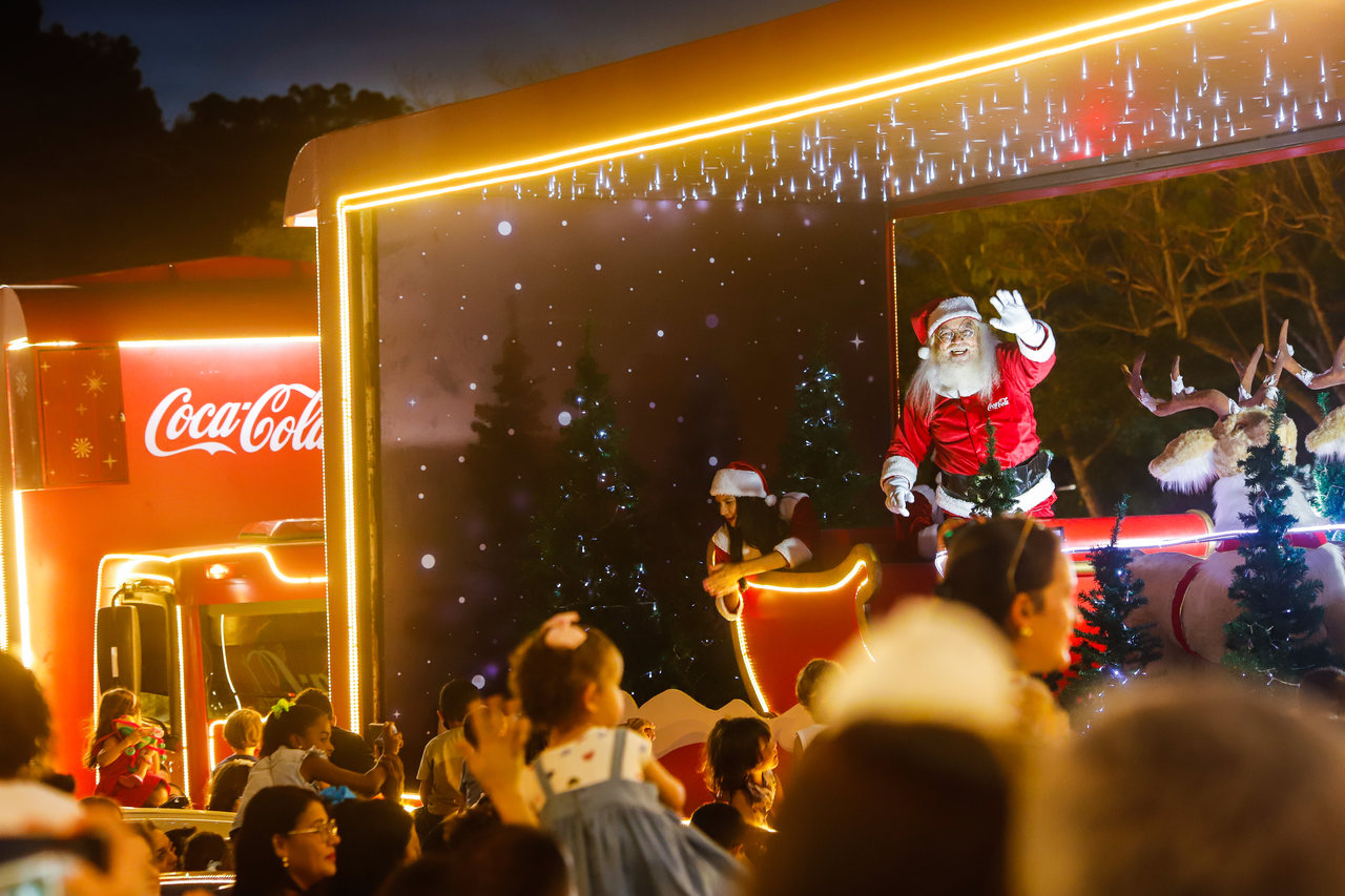 Caravana de Natal da Coca-Cola chega à Bahia neste sábado; confira detalhes