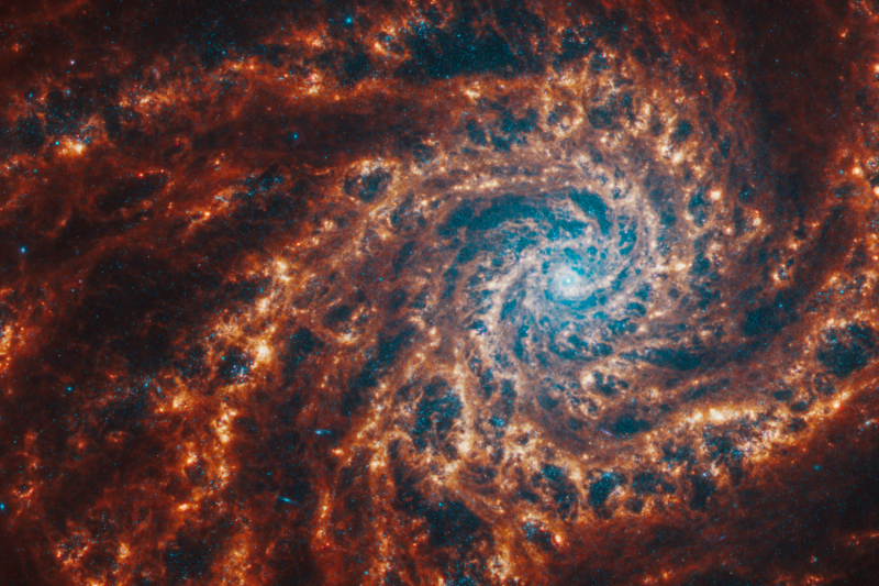 Nasa divulga novas imagens feitas por telescópio capaz de identificar galáxias