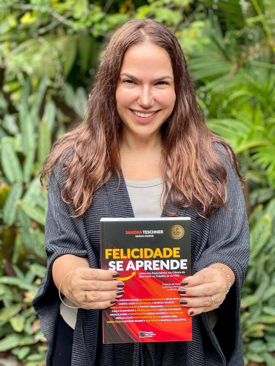 Sandra Teschner anuncia lançamento do livro “Felicidade se aprende” em Salvador