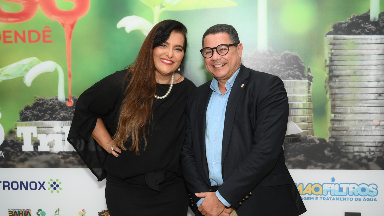 Publisher da Let's Go e vice-presidente da Tribuna da Bahia celebram sucesso da 2ª edição do ESG com Dendê