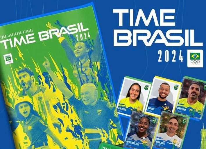 Álbum de figurinhas do Brasil na Olimpíada de Paris será lançado na sexta-feira (28)