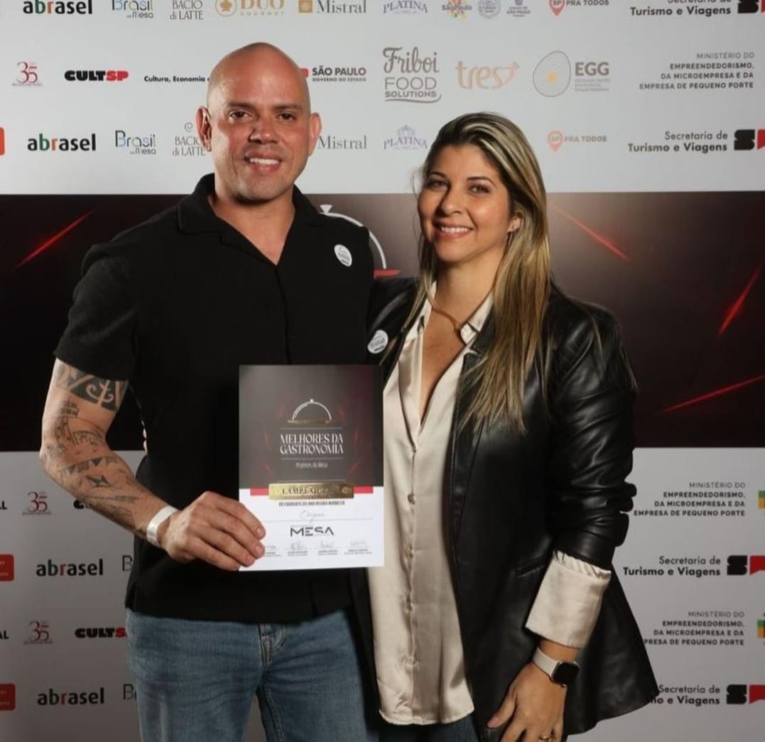Origem leva prêmio de Melhor Restaurante do Ano pela Prazeres da Mesa