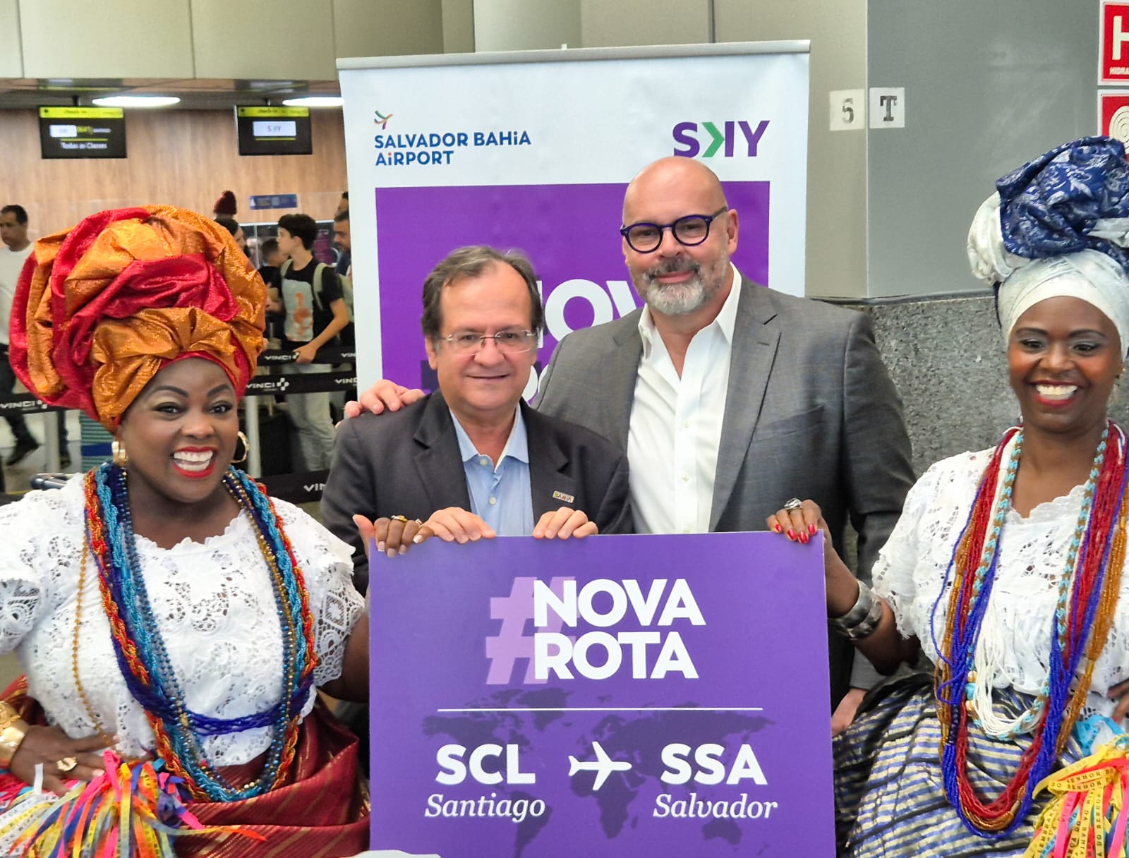 SKY Airline inicia voos diretos de Salvador para Santiago