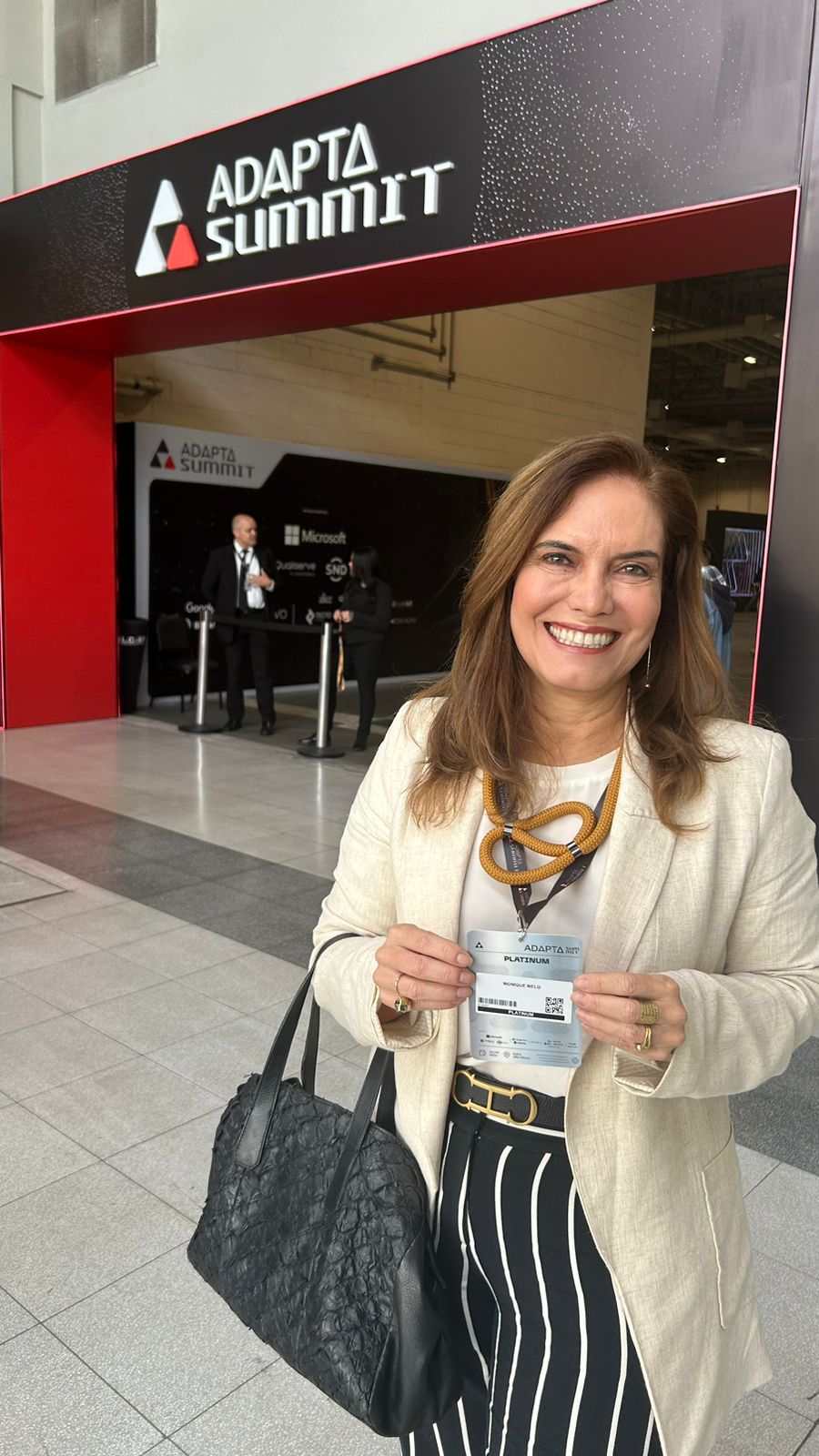 Empresária Monique Melo participa do Adapta Summit em São Paulo