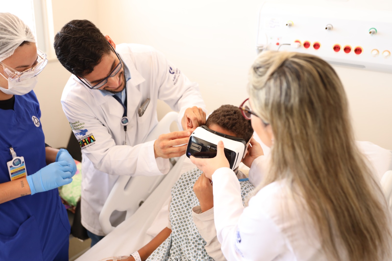 Hospital Ortopédico do Estado introduz realidade virtual na reabilitação de pacientes