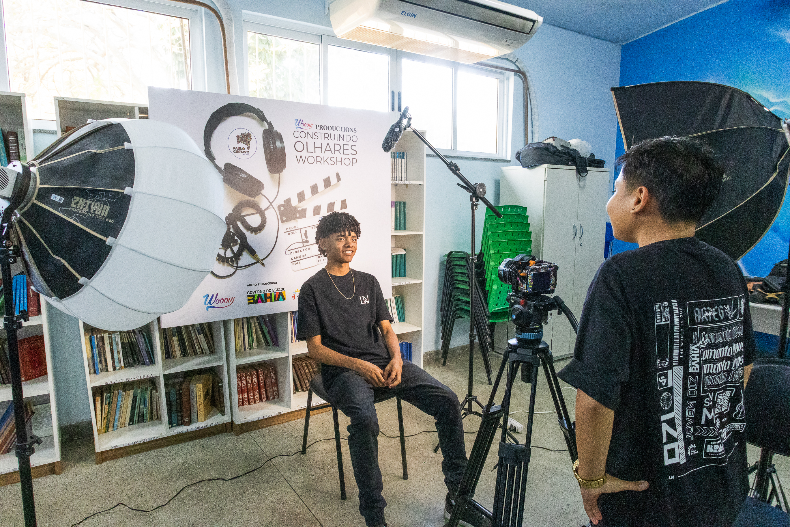 Produtor audiovisual Lucciano Cruz promove workshop de fotografia em Salvador