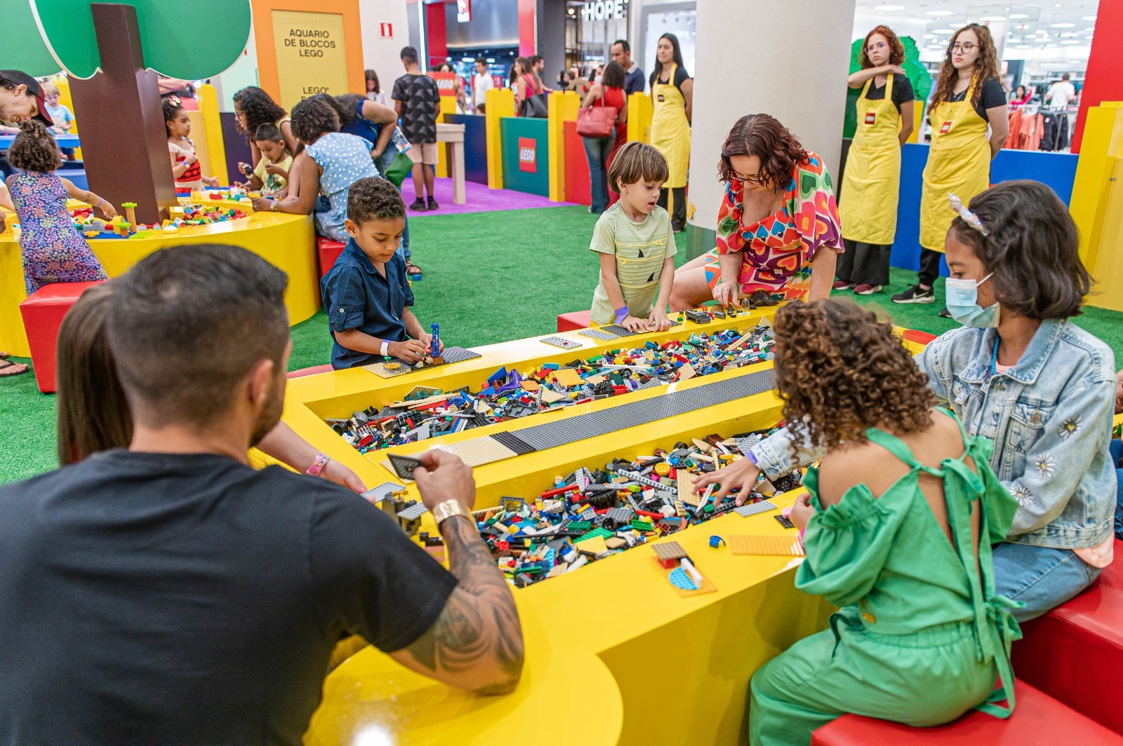 Lego Experience invade o Parque Shopping Bahia em Lauro de Freitas