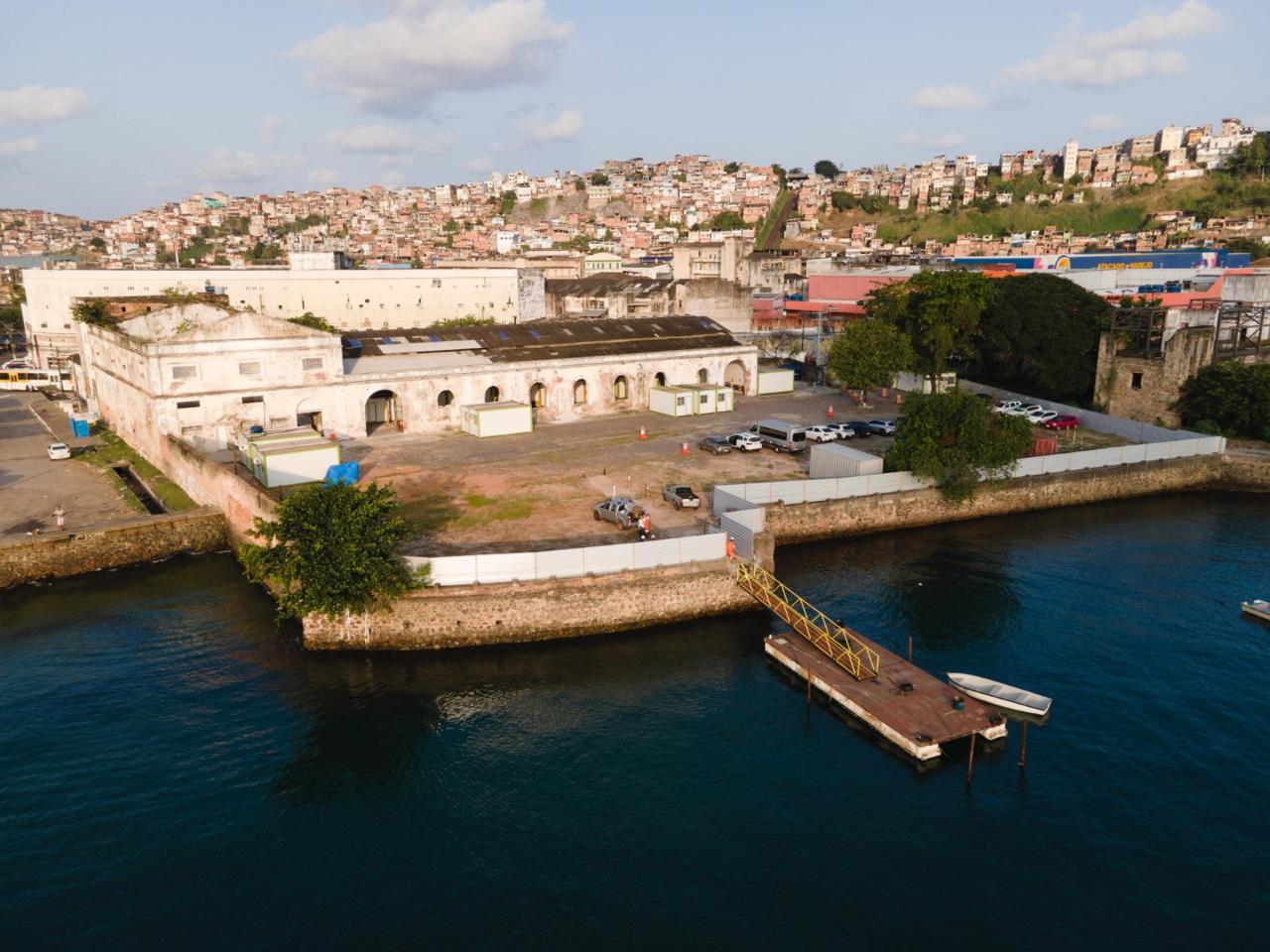 Ponte Salvador-Itaparica avança com início de operação de canteiro de apoio à sondagem