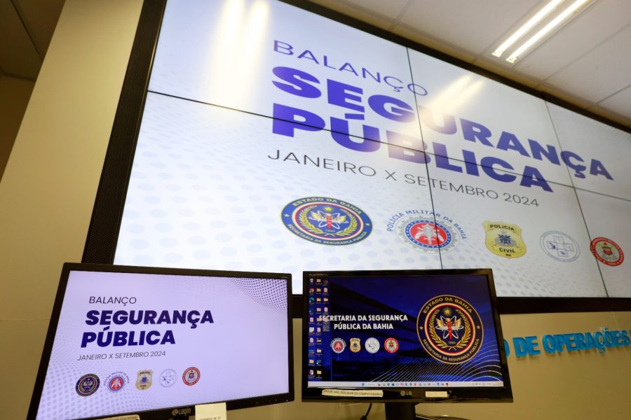 SSP da Bahia divulga balanço positivo com redução de mortes violentas em 2024