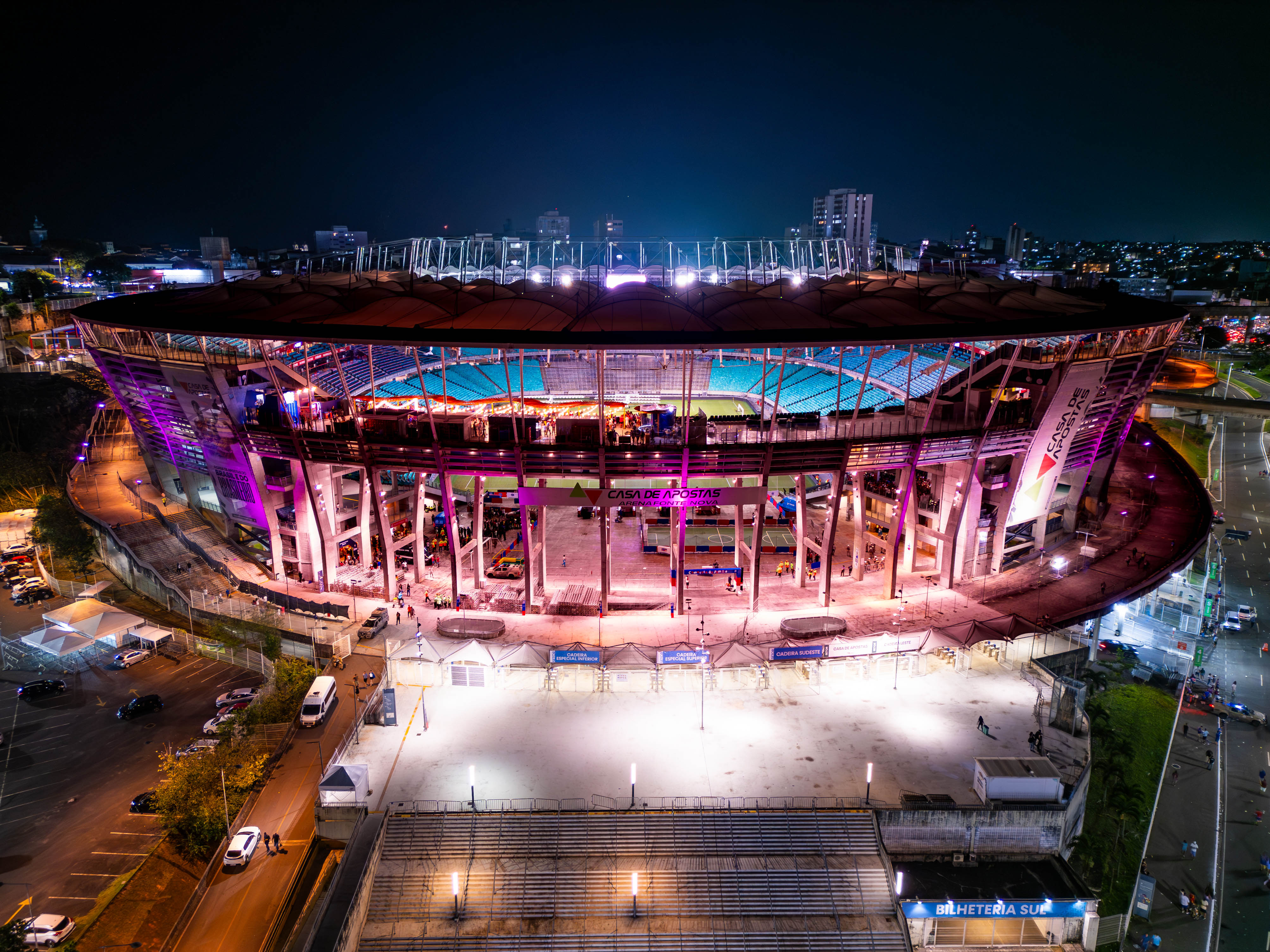 Arena Fonte Nova implementa biometria facial a partir de novembro