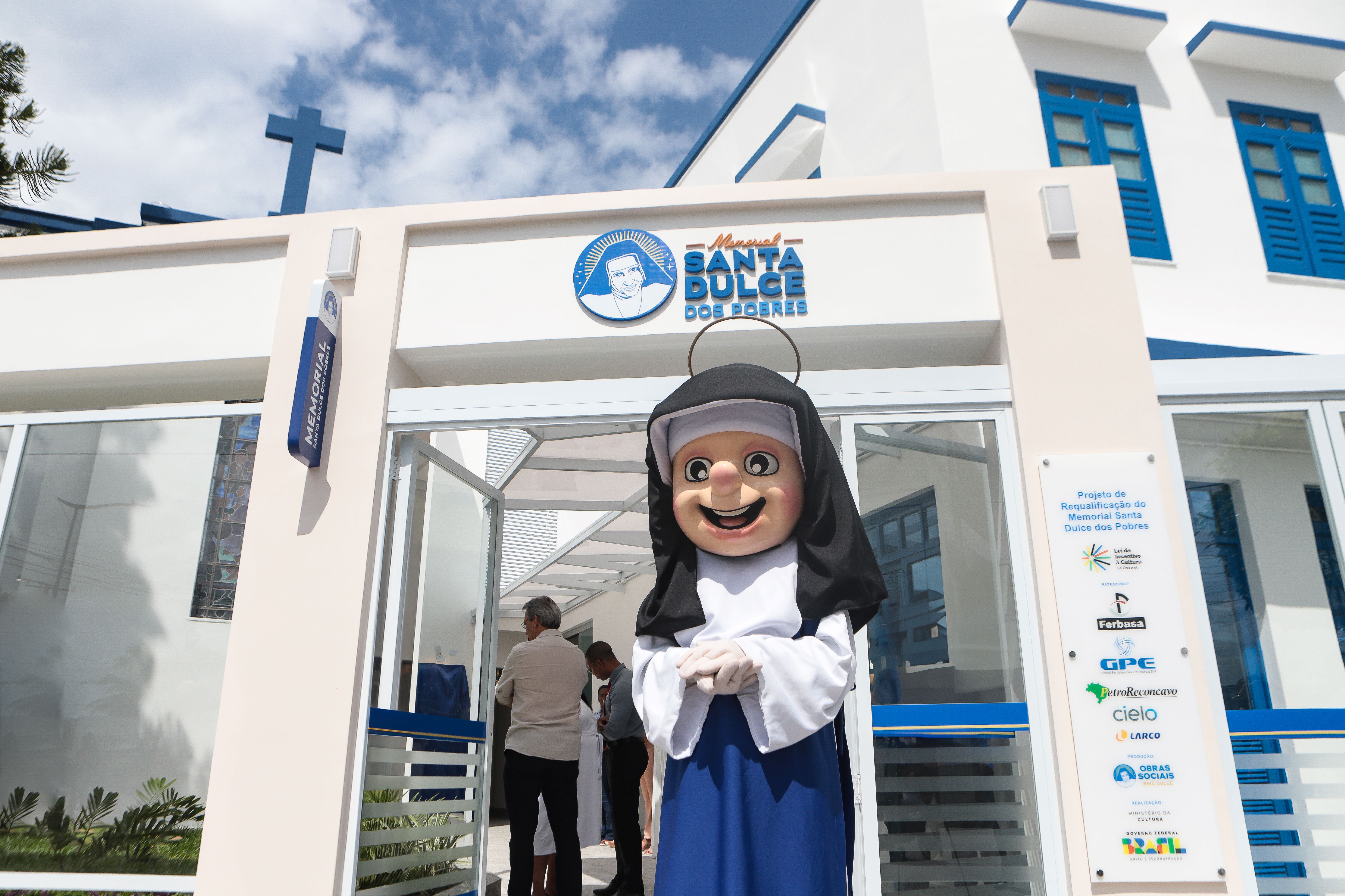 Memorial Santa Dulce dos Pobres reabre com estrutura modernizada e acessível em Salvador