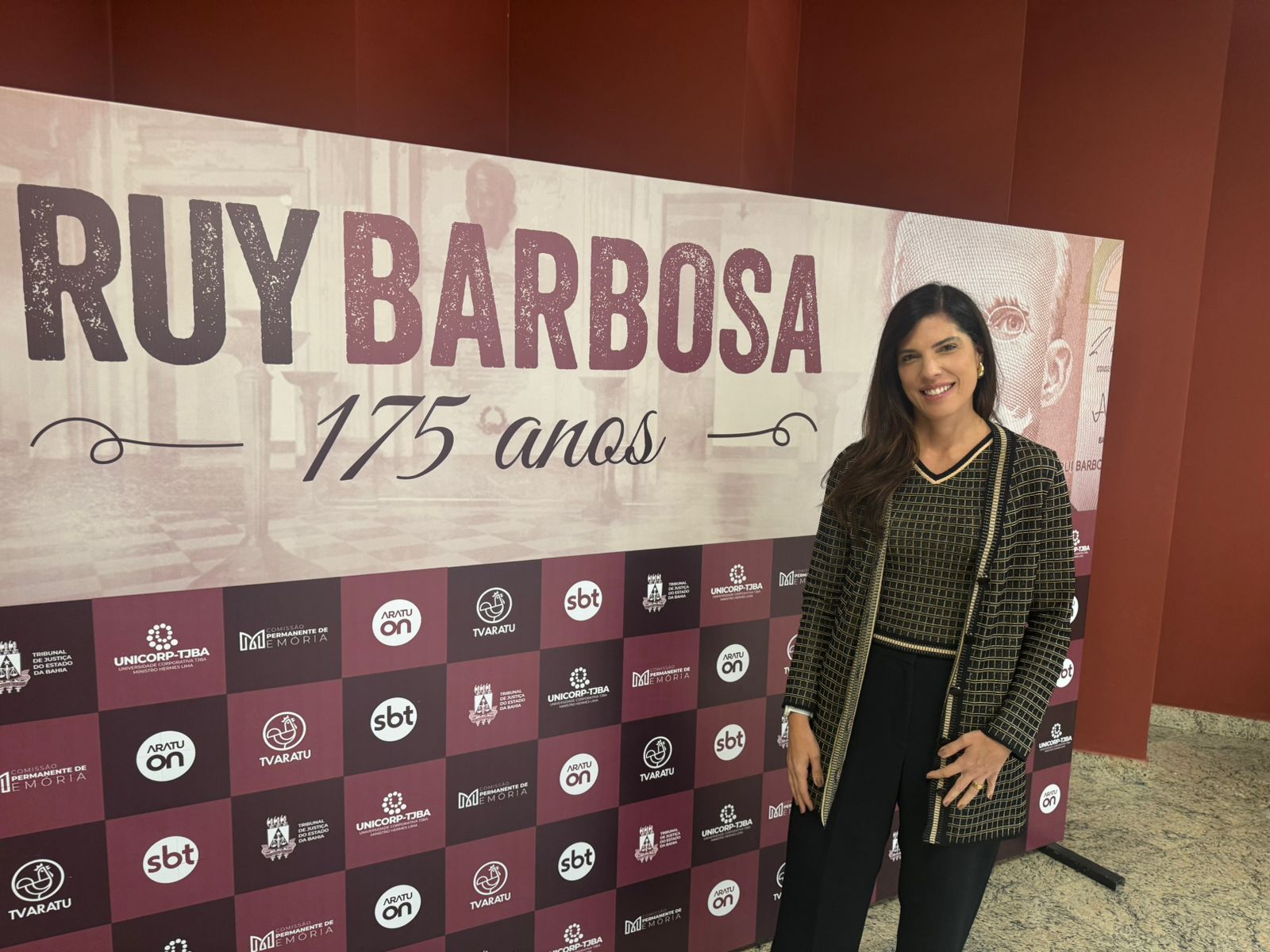 Ana Coelho, CEO do Grupo Aratu, participa de exibição de documentário sobre Ruy Barbosa