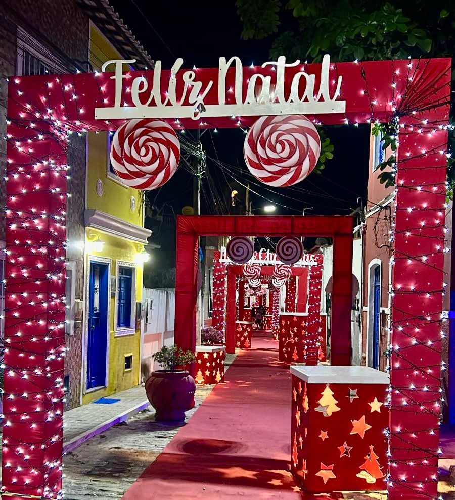 Itaparica celebra Natal com a inauguração da Vila do Natal nesta terça-feira (10)