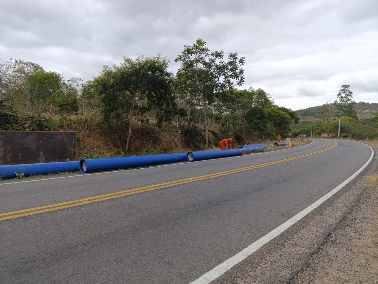 Nova adutora melhora abastecimento de água para municípios da região de Itaberaba