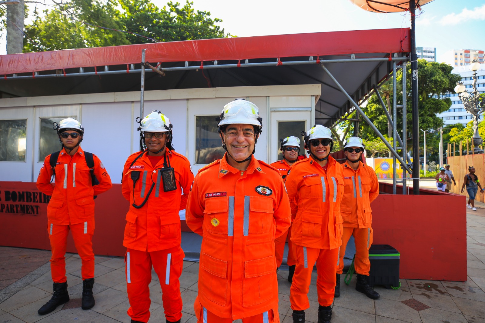 Corpo de Bombeiros mantém pontos de comando nos circuitos do Carnaval de Salvador