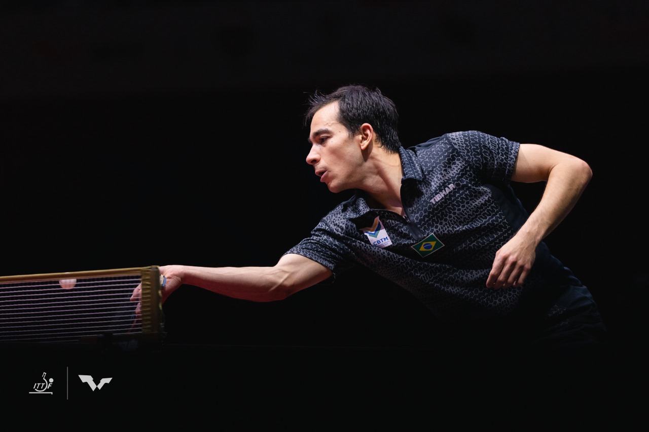 Hugo Calderano é vice-campeão mundial e coloca Brasil no pódio pela primeira vez