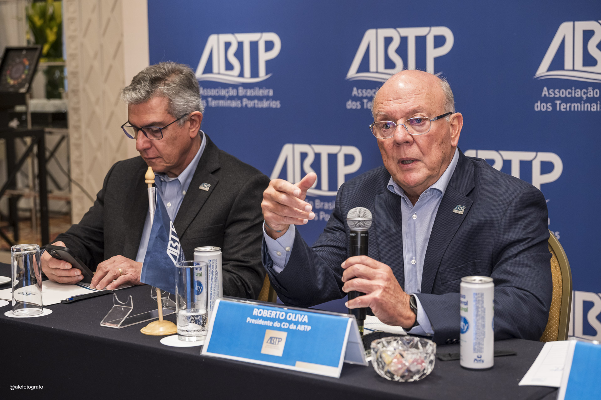 Reeleito presidente da ABTP, Roberto Oliva comemora certificação internacional da Intermarítima