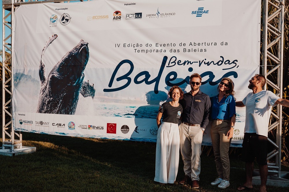 Ilhéus celebra abertura da temporada de baleias-jubarte com sucesso de público e foco ambiental