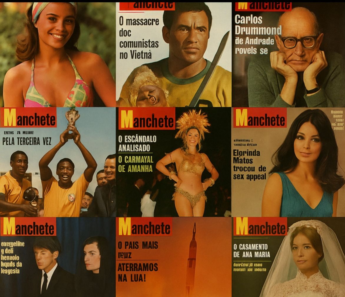 Ícone da imprensa brasileira, revista Manchete retorna com nova edição impressa