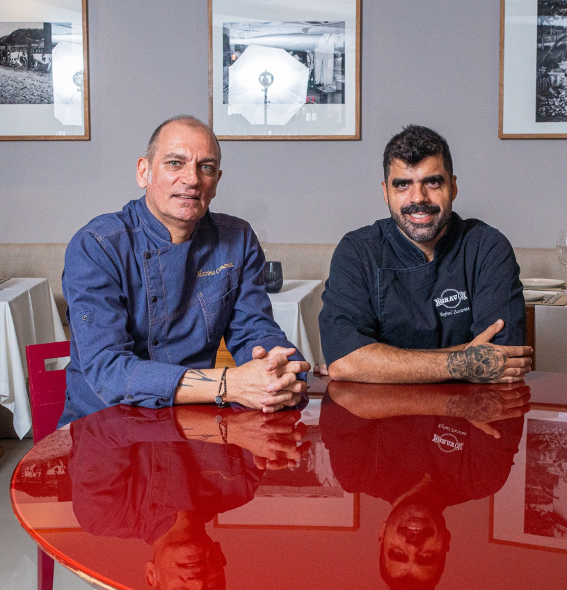 ​Massimo Cremonini recebe chef Rafa Zacarias para jantar colaborativo no Cremonini Ristorante