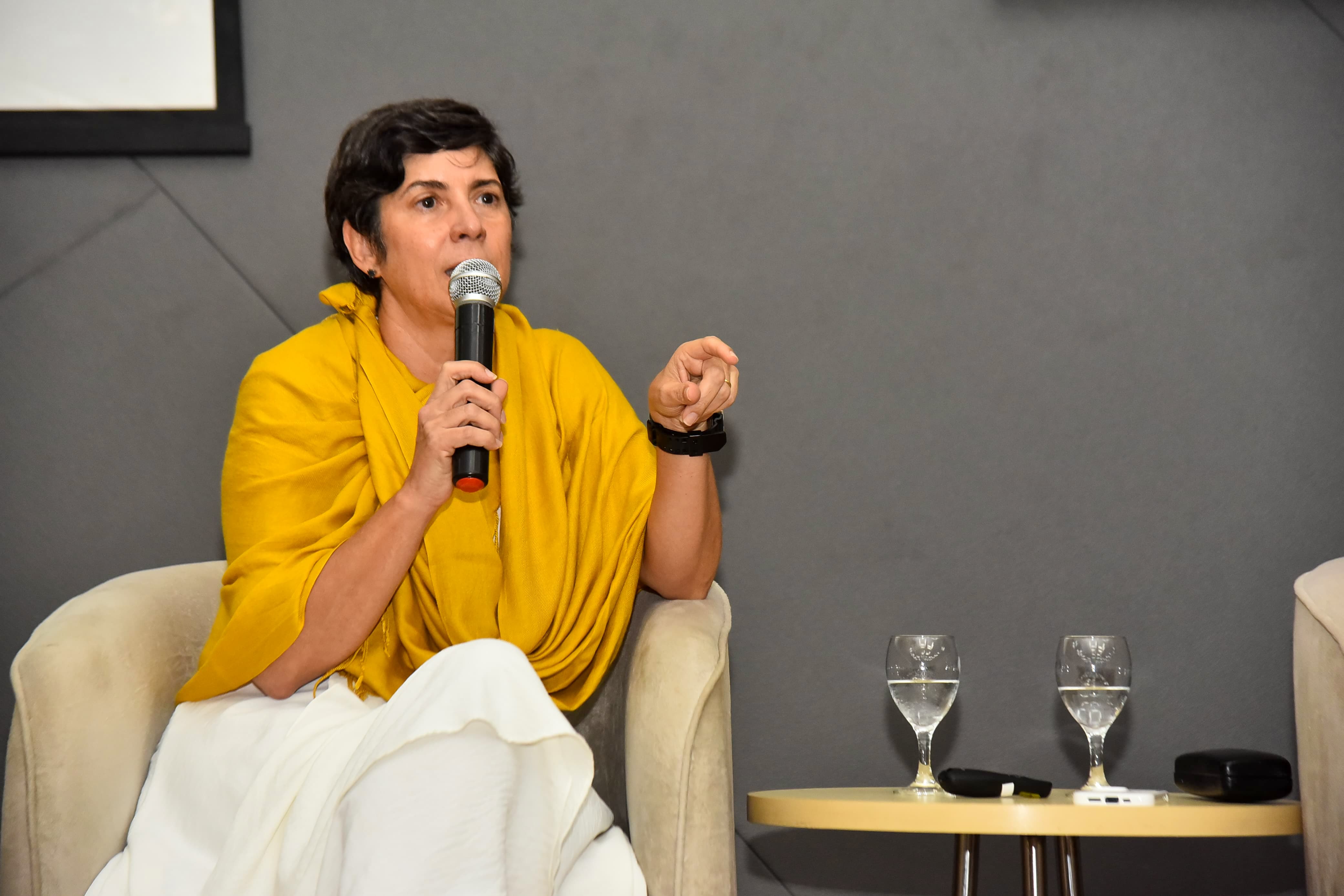Márcia Suede destaca papel dos pequenos negócios no avanço dos ODS durante painel do ESG com Dendê