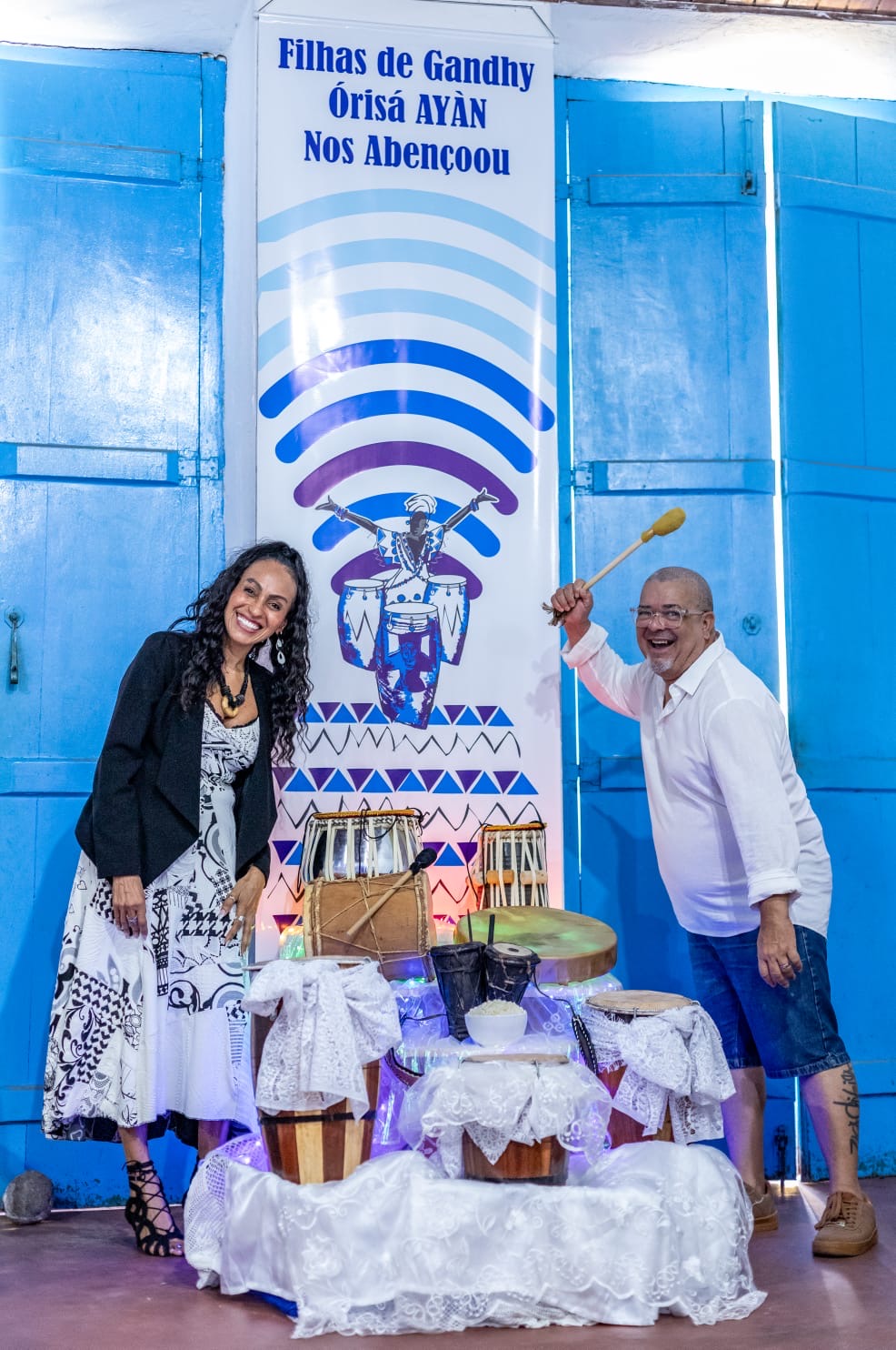 Filhas de Gandhy apresentam nova logomarca e tema para o Carnaval 2026 em evento especial na capital baiana