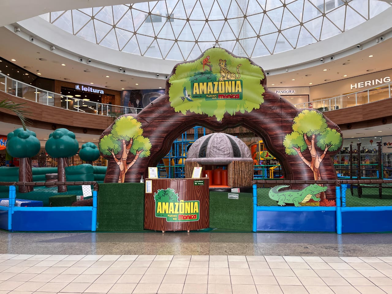 Shopping Paralela recebe atração “Amazônia com a Turma da Mônica” com foco em educação e diversão