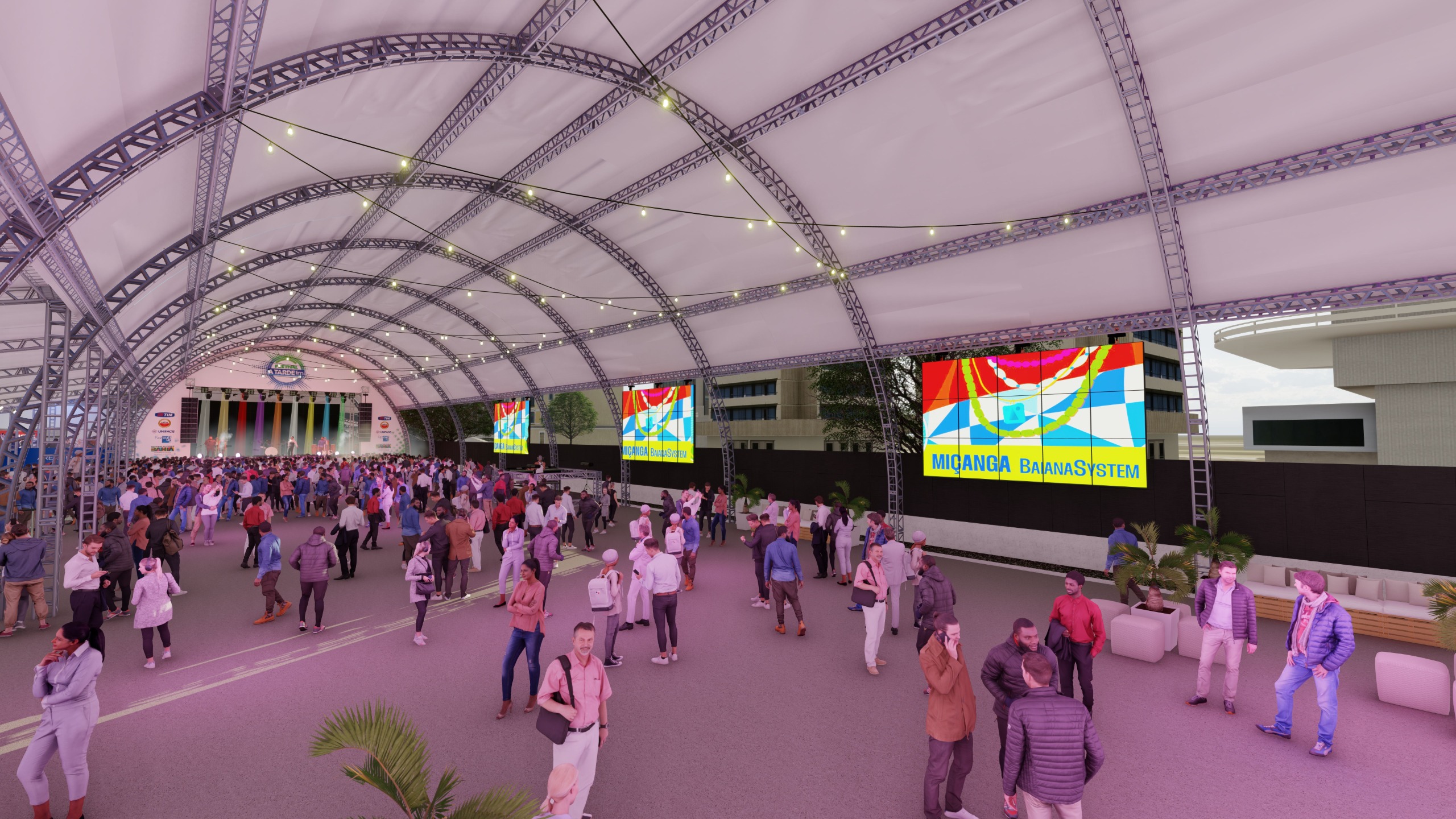 Arena A TARDE é inaugurada em Salvador com proposta moderna e acessível para grandes eventos
