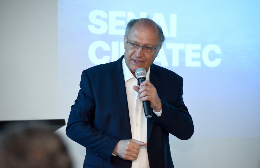 Geraldo Alckmin participa da abertura do INDEX em Salvador