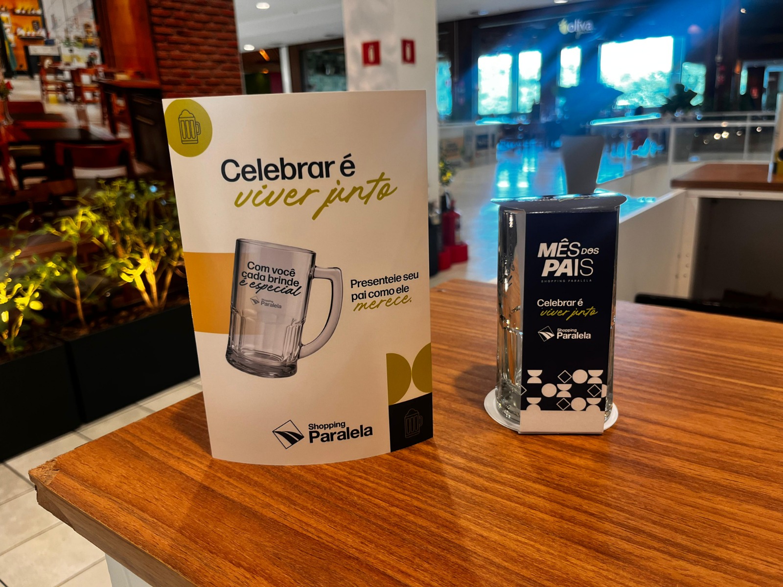 Shopping em Salvador lança campanha com brindes e vale chopp no Mês dos Pais